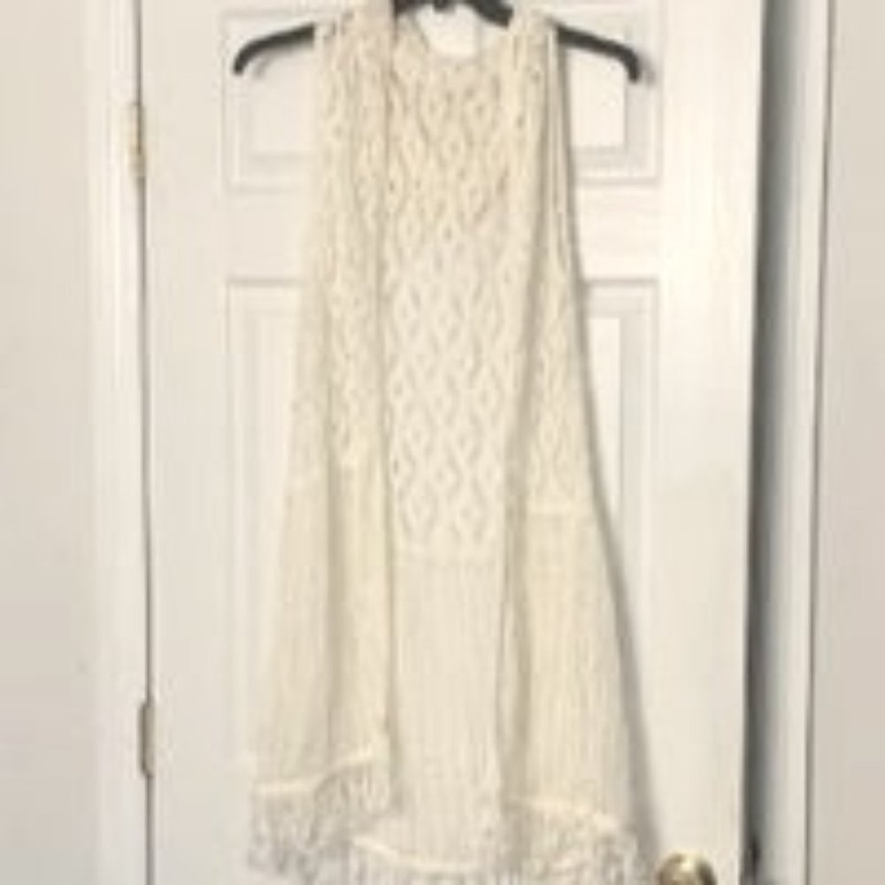 Sleeveless Cable Knit Hooded Coverall